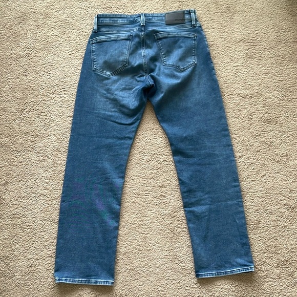 Mavi Zach Straight Leg Jeans M’s 31W 30L Regular Rise Mid Tonal Athletic Stretch - Picture 15 of 16